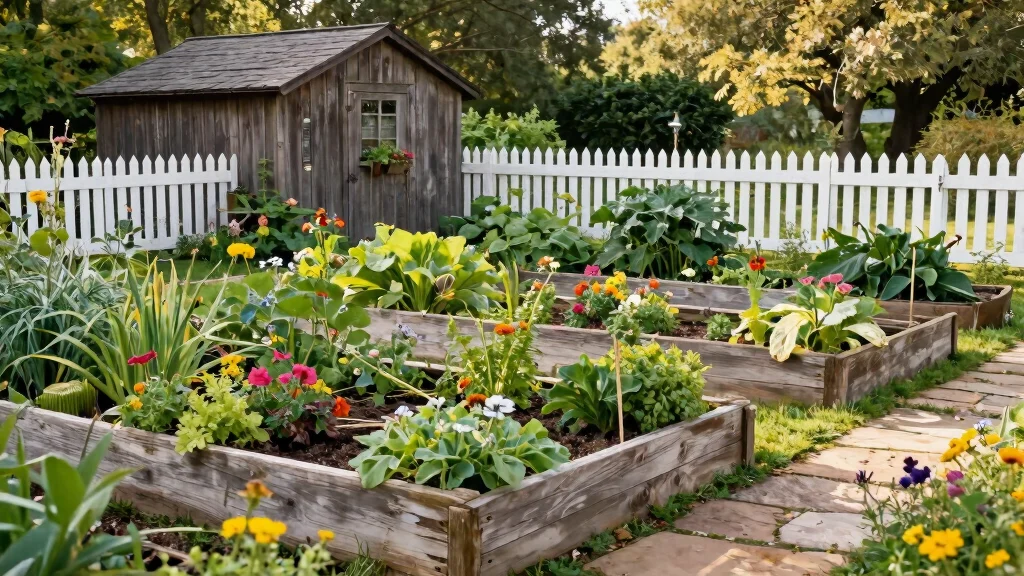 10 Farmhouse-Style Raised Bed Garden Ideas That Belong on a Country Property