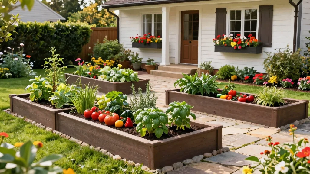 11 Front Yard Raised Bed Garden Ideas That Look Polished and Intentional
