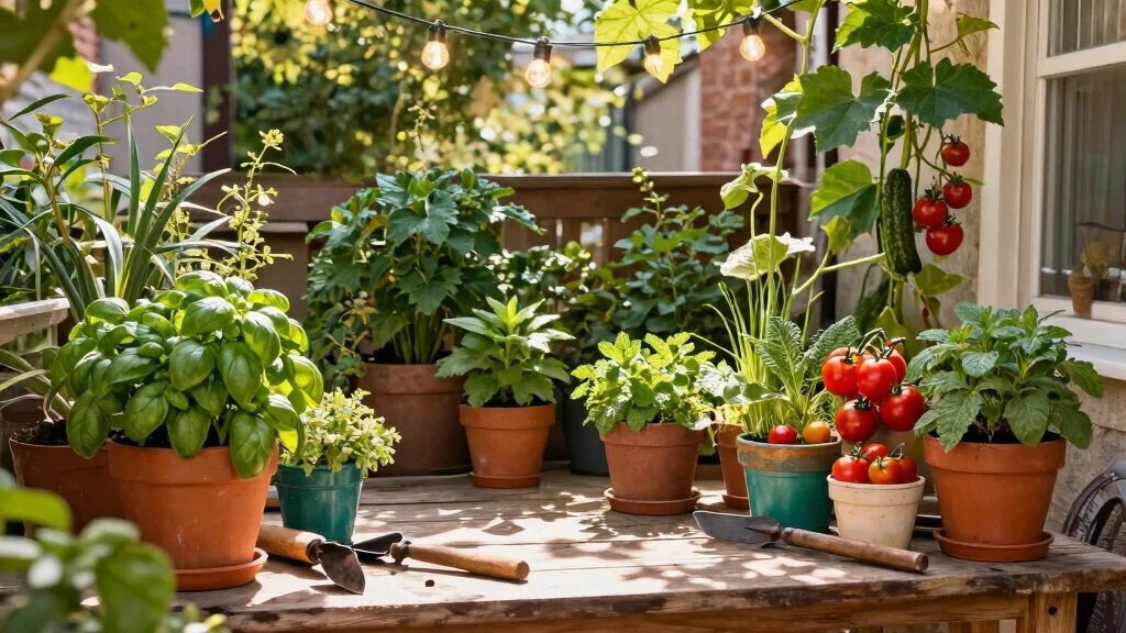 15 Edible Container Garden Ideas for Patios and Decks