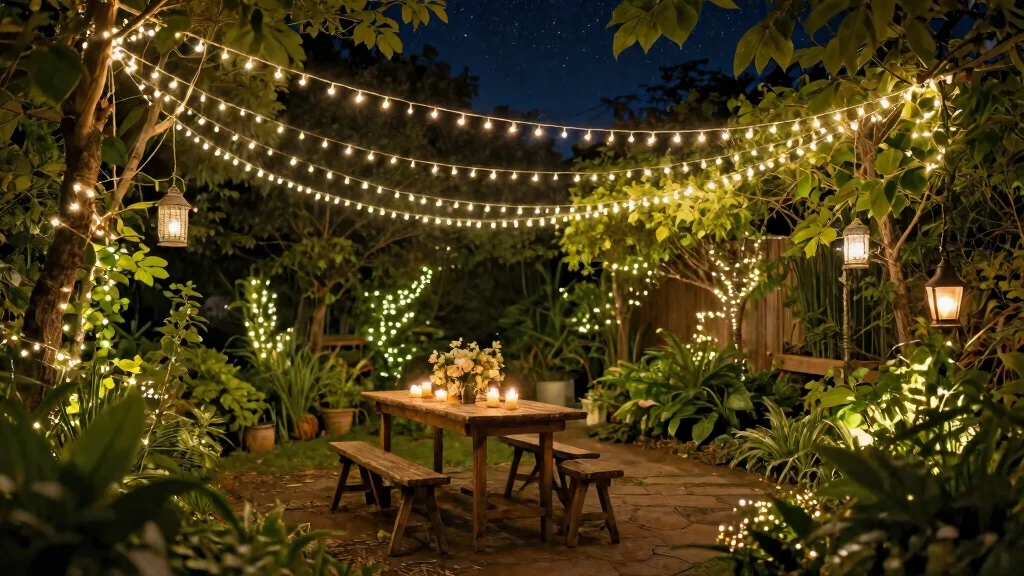 16 Fairy Light Garden Ideas to Create a Whimsical Outdoor Space