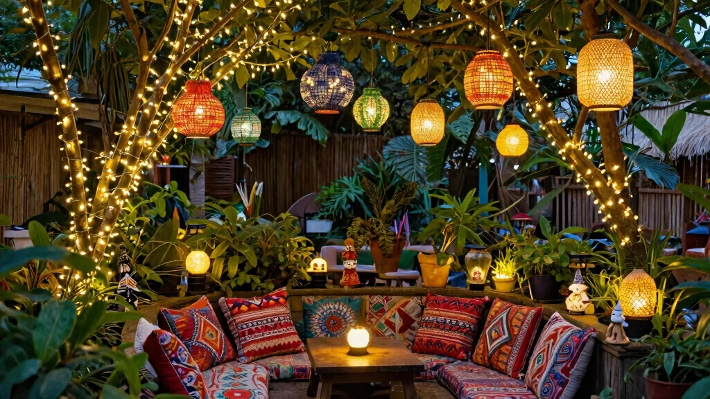 18 Boho Outdoor Lighting Ideas for a Free-Spirited Garden Vibe